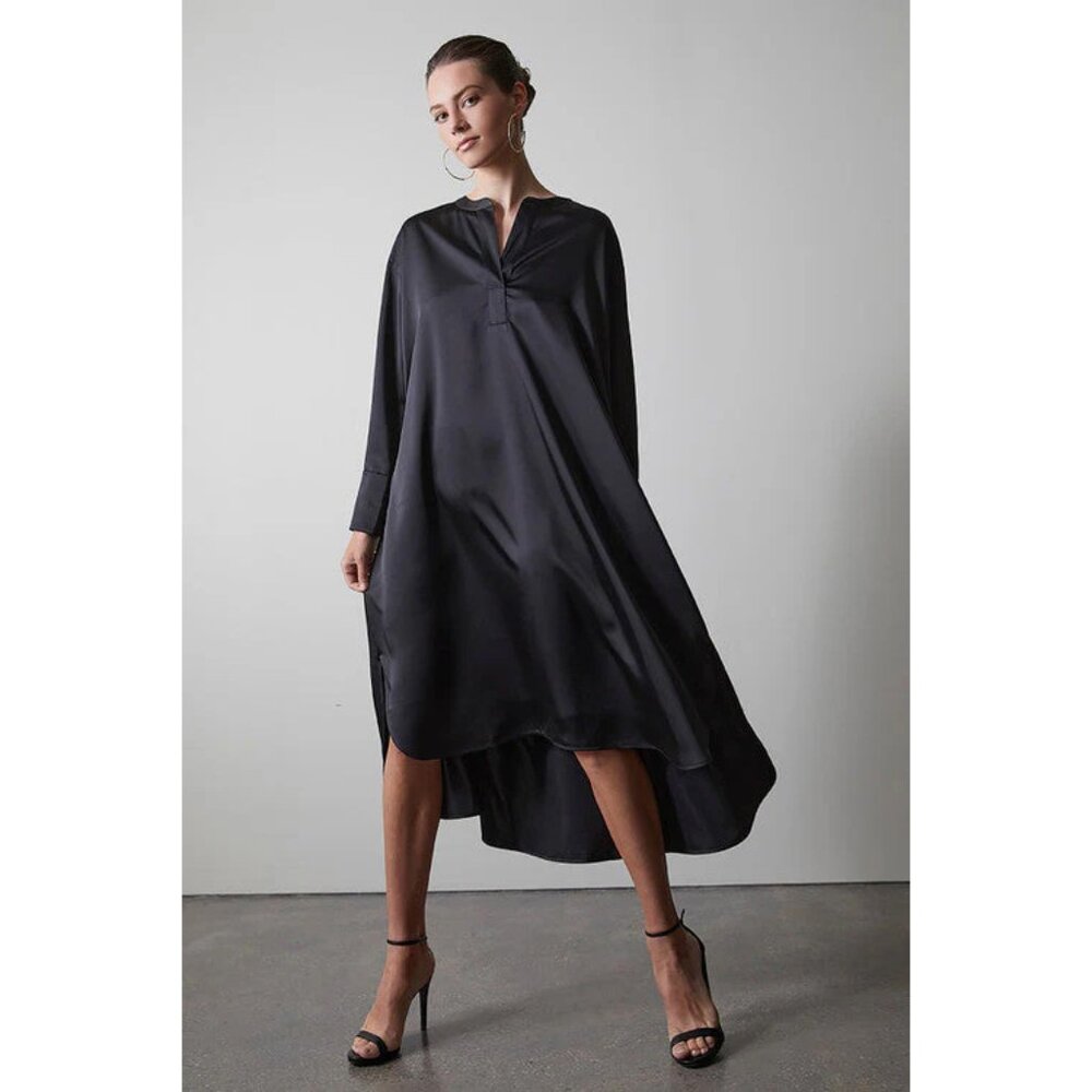Natori Charmeuse Shirt Dress - NWT - M